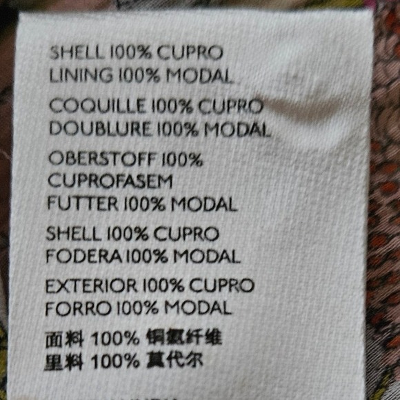 Anthropologie Whimsical The Marais Printed Tiered Chiffon Maxi Dress S - Picture 7 of 9